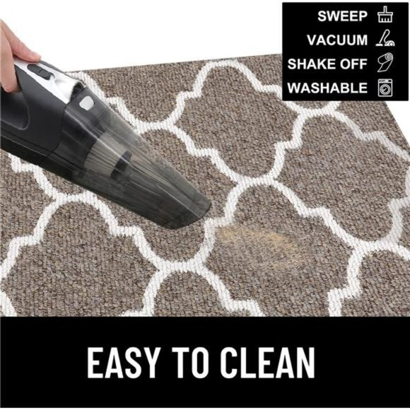 Indoor Door Mat, 36x24, Non-Slip Absorbent Resist Dirt Entrance Mat, Washable - Picture 3 of 6
